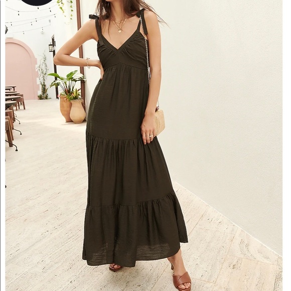 Express Dresses & Skirts - Olive maxi dress